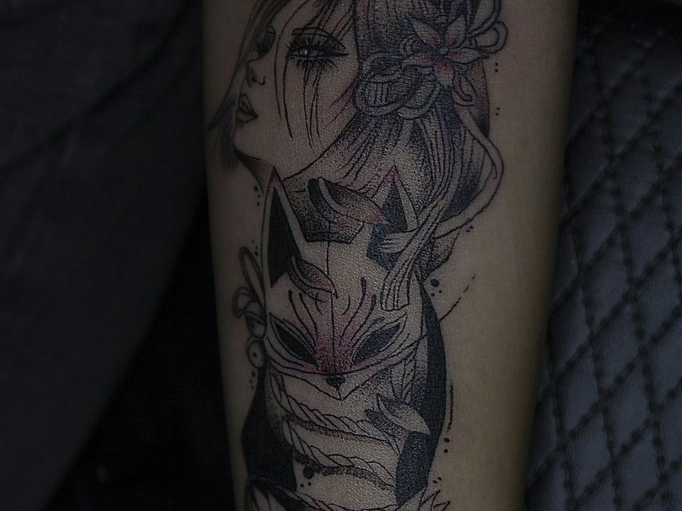 Anime Schwarz-Grau