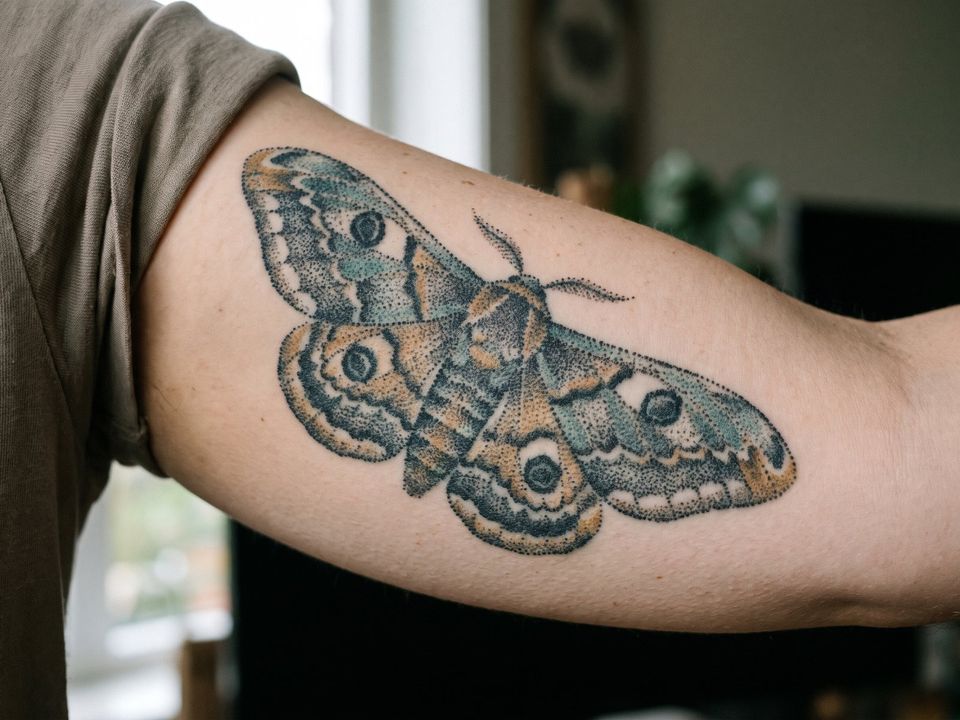 Dotwork Farbig