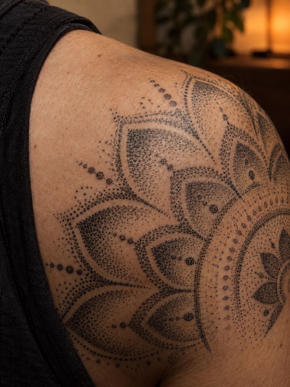 Dotwork Tattoo – Beispiel