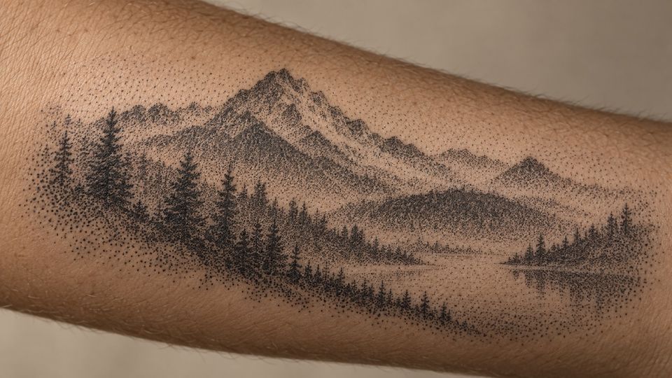 Stippling – Schattierung durch Punktdichte