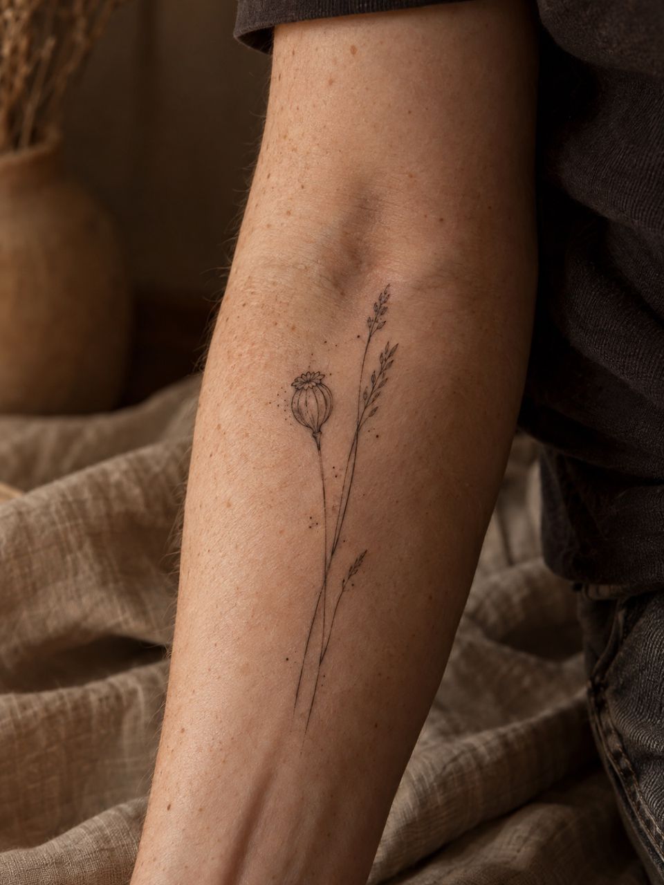 Fine Line Tattoo – Beispiel