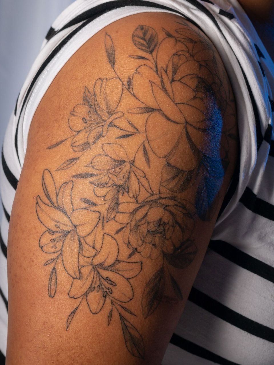 Floral Tattoo – Beispiel