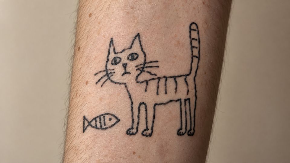 Minimalistische Linienführung