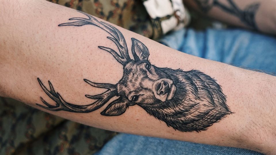 Cross-Hatching und Schraffur