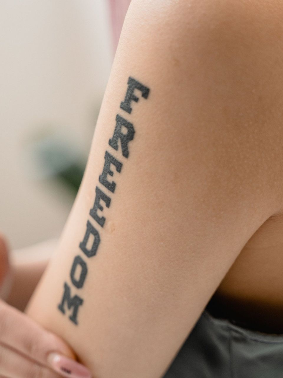 Lettering Tattoo – Beispiel