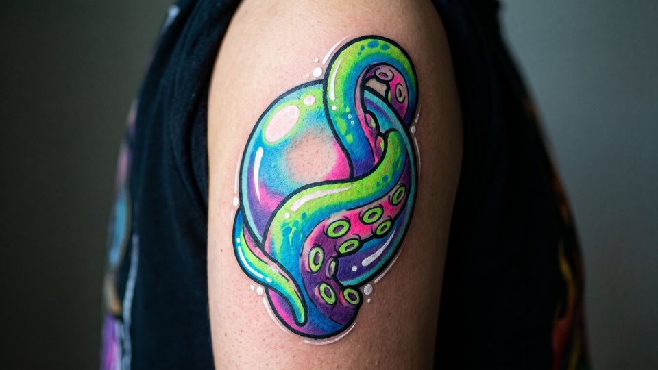Farbexplosion und Neon-Pigmente